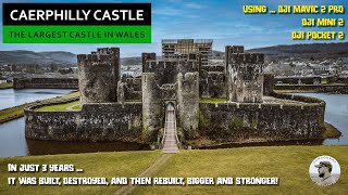 Caerphilly Castle  The Largest in Wales 2nd in Britain [upl. by Eimak438]