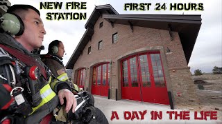 First 24 Hours in a New Fire Station  A Day in the Life [upl. by Grosvenor309]