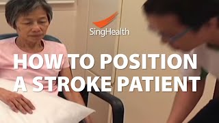 How To Position A Stroke Patient [upl. by Megan]