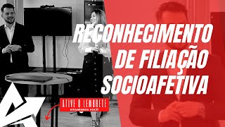 DIREITO DE FAMÍLIA Reconhecimento de filiação socioafetiva [upl. by Nyrehtak403]