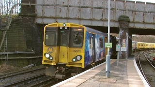 Half an Hour at 216  Birkenhead North Station 1022017  Class 507 508 terminus [upl. by Llertal521]